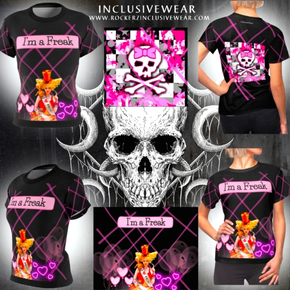 I'M A FREAK  WOMEN'S  Cut & Sew Tee